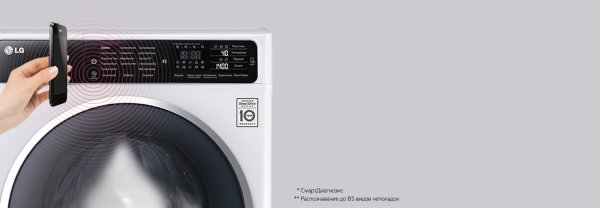 Як проходить смарт діагностика пральної машини LG?