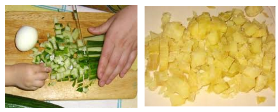 Окрошка на кефірі з ковбасою: класичний рецепт з покроковими фото