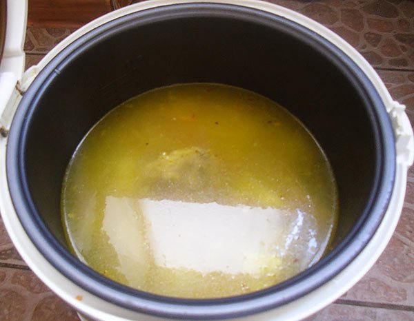 Суп з галушками в мультиварці: рецепт приготування