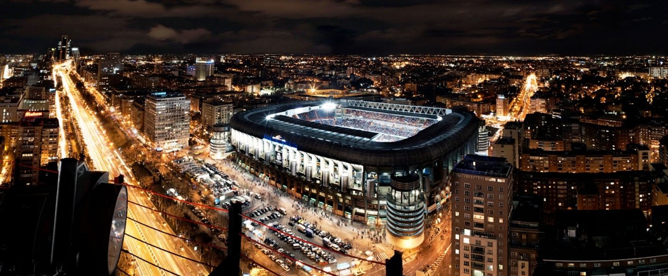 Стадіон Сантьяго Бернабеу в Мадриді