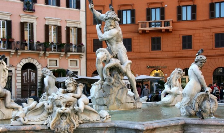 Краси площі Навона в Римі