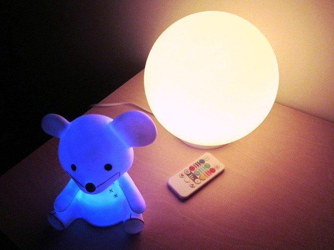 Вибір кращого світильники для дитячої кімнати
