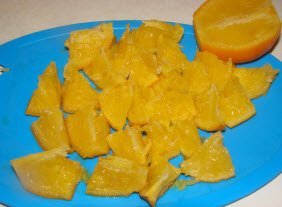 Мигдальний пиріг з апельсинами
