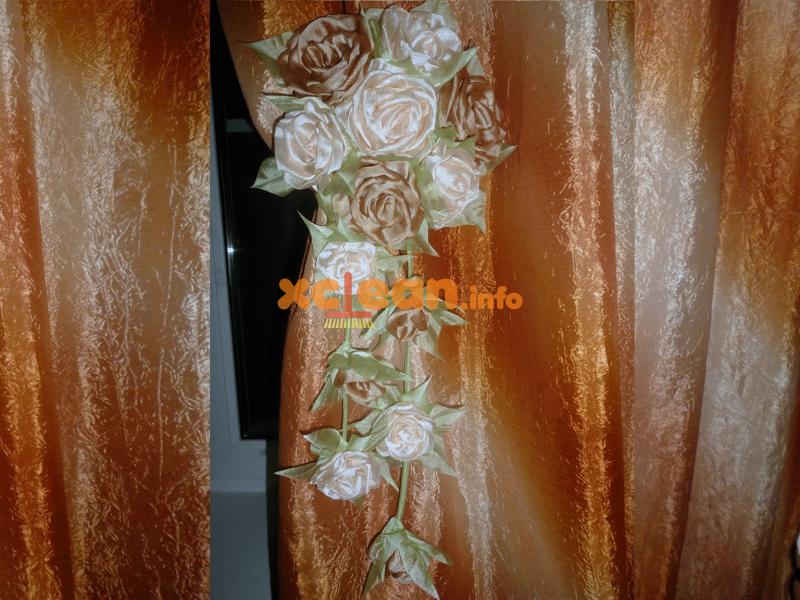 Як зшити квітки з тканини для прикраси штор своїми руками? – майстер класи у вигляді покрокової інструкції та фото