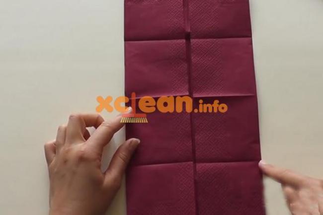 Як гарно і просто скласти паперові серветки на святковий стіл? – покрокові інструкції з фото і відео