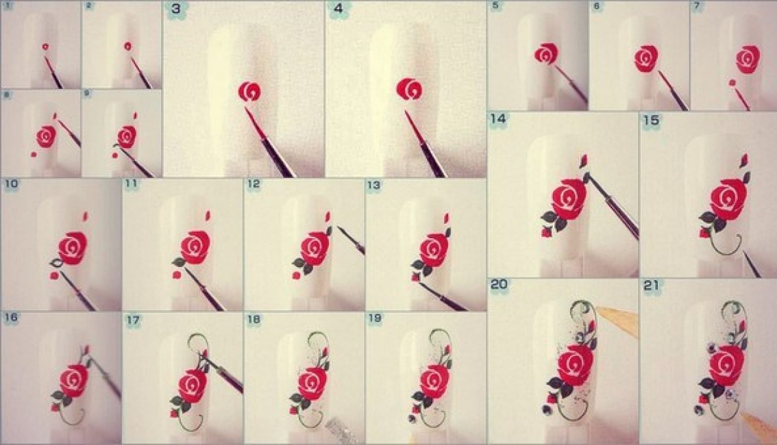 Прості малюнки на нігтях: манікюр в домашніх умовах для початківців + 100 ФОТО