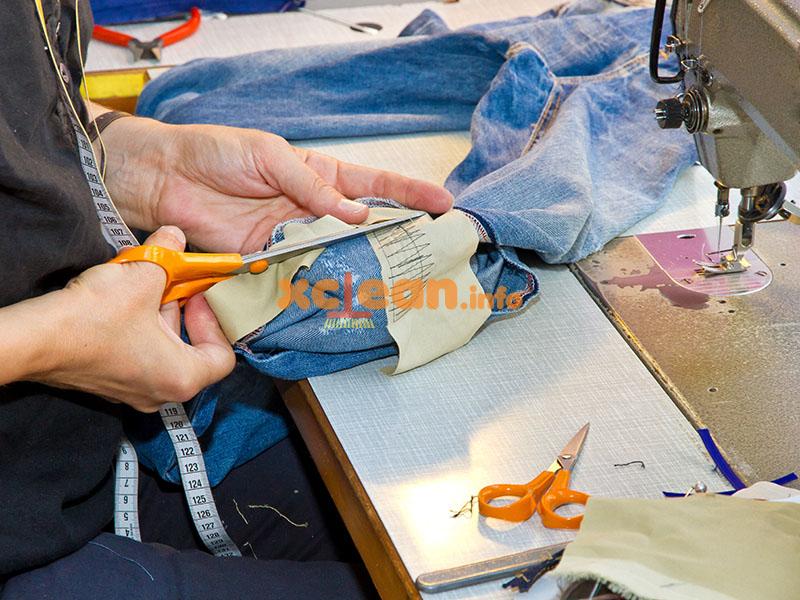 Пришиваємо латку на одяг (на коліна, рукава, лікті, між ніг) вручну і з допомогою швейної машинки правильно і красиво