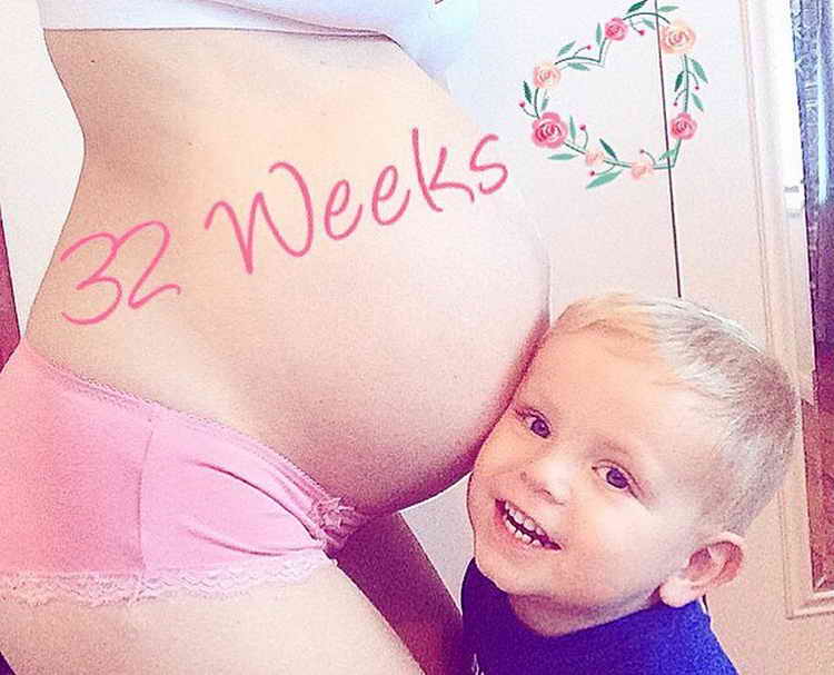 32 тиждень вагітності (3 й триместр) — мама і малюк