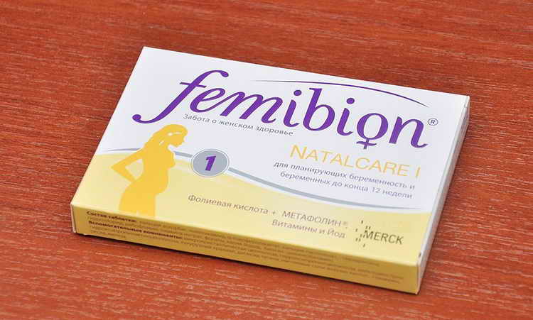 Фемибион 1 — вітаміни при вагітності та її планування