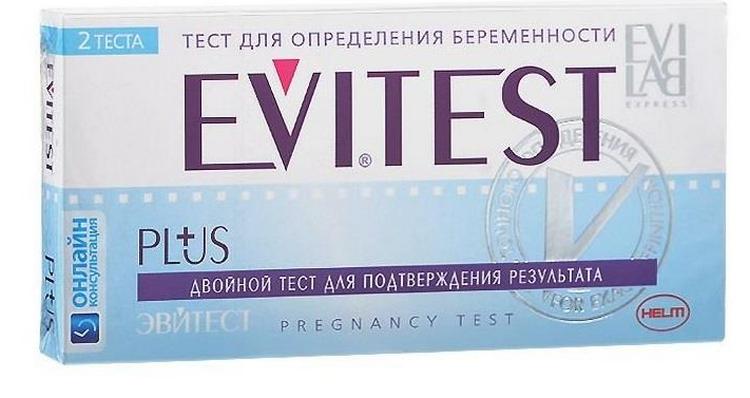 Тест на вагітність Evitest – види, інструкція
