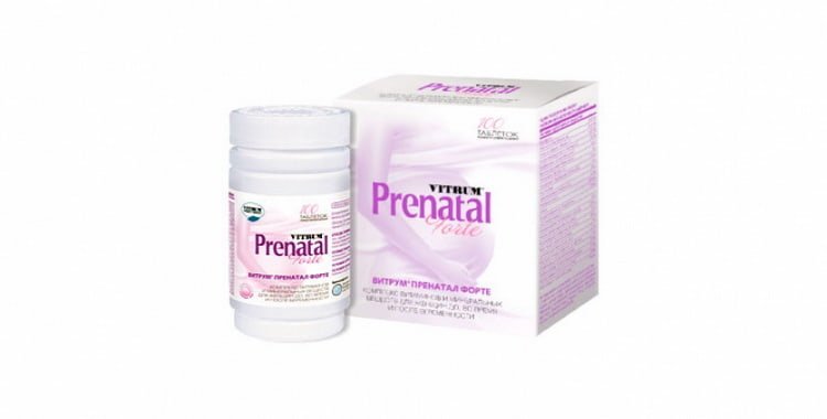 Вітрум Пренатал Форте — вітаміни для вагітних