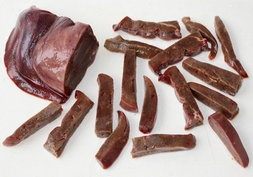 Бефстроганов з яловичої печінки зі сметаною рецепт з фото покроково на сковороді