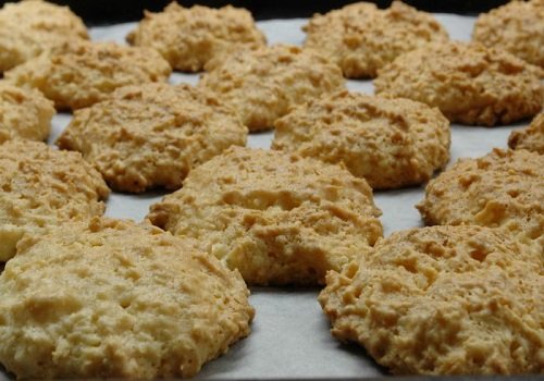 Білкове печиво з кокосовою стружкою домашній рецепт з фото покроково