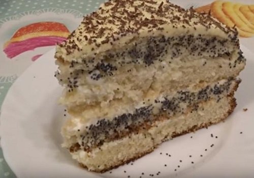 Бісквітний торт дуже смачний і простий рецепт з кремом зі сметани