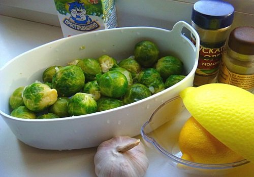 Брюссельська капуста рецепт приготування на сковороді з фото покроково