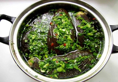 Швидкі солоні баклажани по вірменськи покроковий рецепт з фото приготування