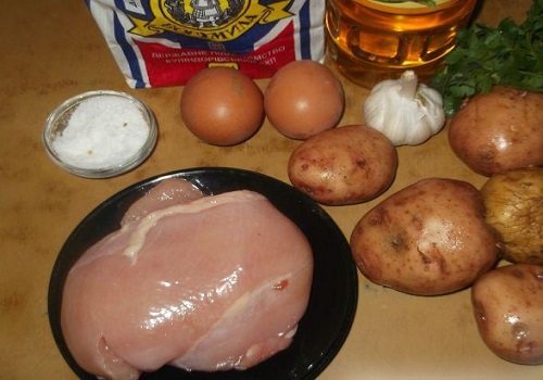 Картопляно курячі оладки рецепт з фото покроково в сковорідці