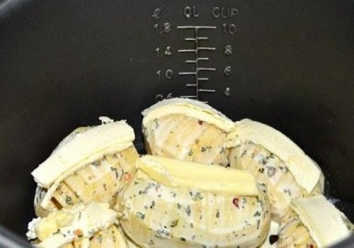Картопля з сиром в мультиварці рецепт з фото покроково