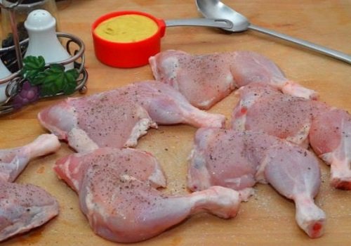 Курка з грибами в діжонської гірчиці покроковий рецепт з фото