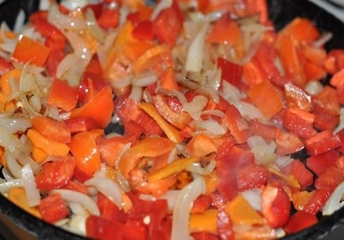 Овочеве рагу з баклажанами та помідорами смачний домашній рецепт з фото покроково