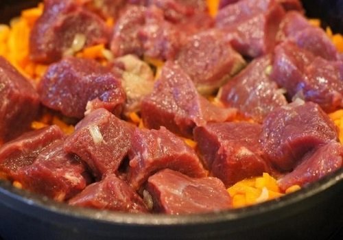 Плов з яловичини покроковий рецепт з фото узбецький в казані