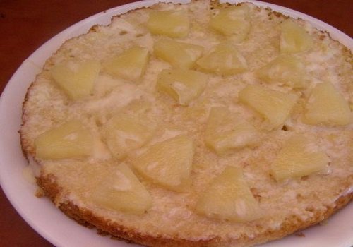 Торт панчо з ананасами покроковий рецепт з фото в домашніх умовах