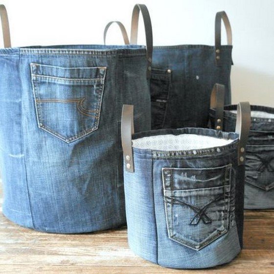 Друге життя старих джинсів – фото ідеї, що можна зробити зі старих джинсів