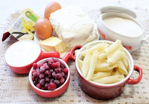Запіканка з сиру і макаронів в духовці солодка покроковий рецепт з фото