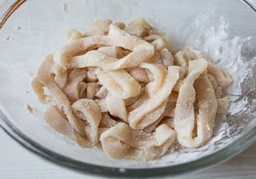 Кільця кальмара в хрусткій паніровці панко домашній рецепт з фото
