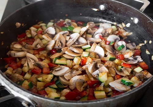 Рецепт гречки з грибами і овочами рецепт з фото покроково