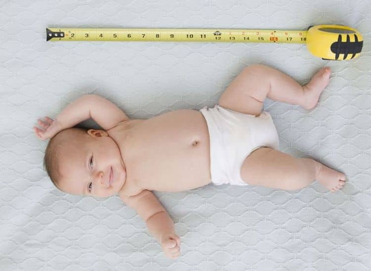 Таблиця росту і ваги дітей по місяцях і роках