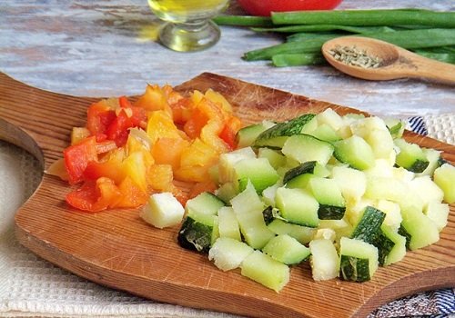 Тортилья овочева покроковий рецепт з фото в духовці