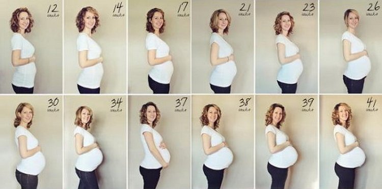 9 недель беременности живот фото форум