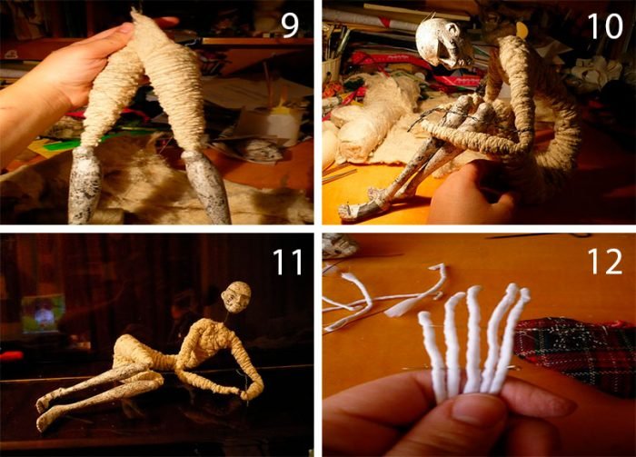 Ляльки з підручних матеріалів своїми руками, покроково з фото