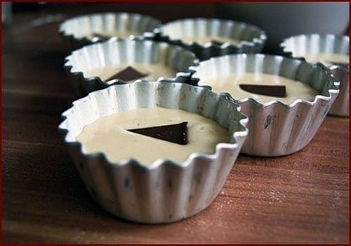 Ніжні і вершкові тістечка з шоколадом покроковий домашній рецепт з фото