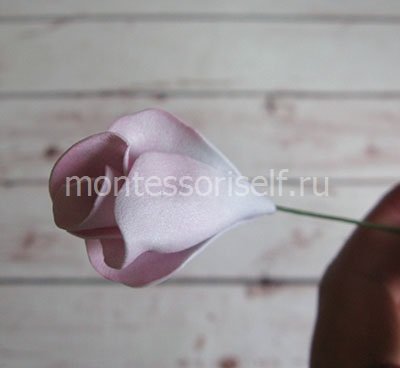 Ободок з квітами своїми руками: майстер клас з покроковим фото