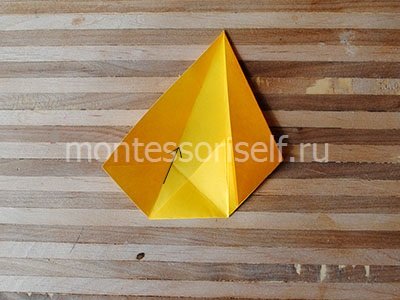 Осінній кленовий лист орігамі: майстер клас з покроковим фото