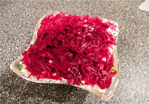 Салат царська шуба з червоною рибою рецепт з фото дуже смачний