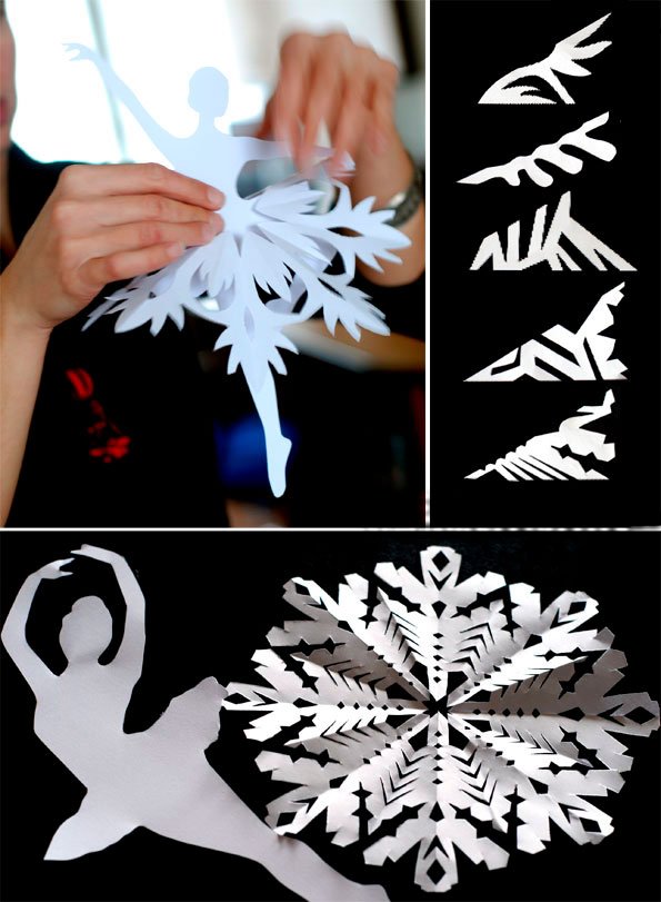 Сніжинки з паперу на Новий рік своїми руками, майстер класи, схеми