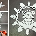 Сніжинки з паперу на Новий рік своїми руками, майстер класи, схеми