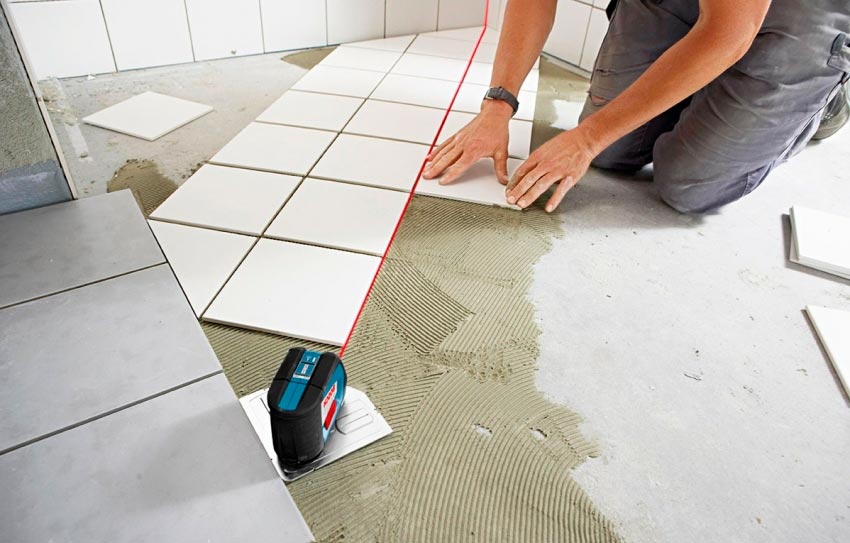 Як покласти плитку на підлогу на кухні своїми руками? Як класти підлогову плитку на кухні відео і фото укладання