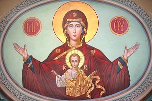 Ікона Знамення Божої Матері значення, ніж допомагає, про що моляться, молитва чудотворній іконі, в який день свято ікони