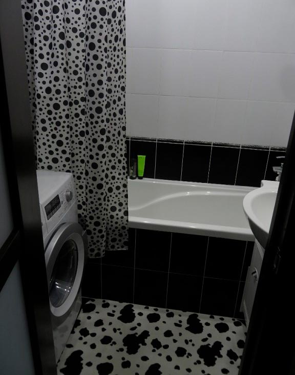 Чорно біла плитка у ванній 80 фото дизайну ванної з чорно білою плиткою
