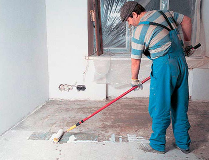 Вирівнювання підлоги плитковим клеєм можна вирівняти підлогу плитковим клеєм під плитку?