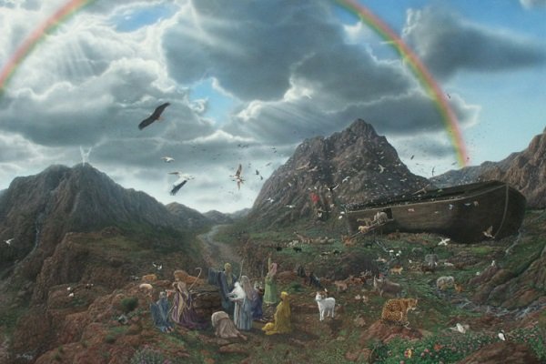 Хто такий Ной, як звали синів Ноя, голуба з ковчега пророцтва, скільки років жив Ной згідно Біблії, чому Ной прокляв Ханаана, скільки часу Ной будував ковчег