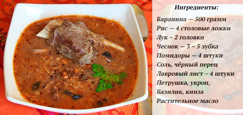 Суп харчо – 6 покрокових рецепту приготування в домашніх умовах