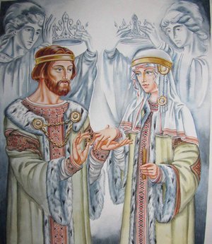 Петро і Февронія Муромські: короткий зміст повісті Еразма, день памяті святих, храми в їх честь