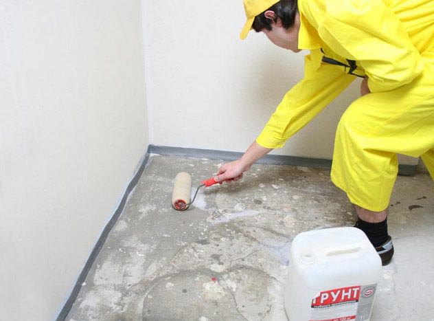Вирівнювання підлоги плитковим клеєм можна вирівняти підлогу плитковим клеєм під плитку?