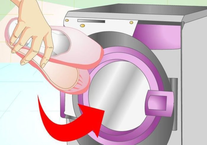 Як випрати балетки і очистити плями в пральній машині і в ручну