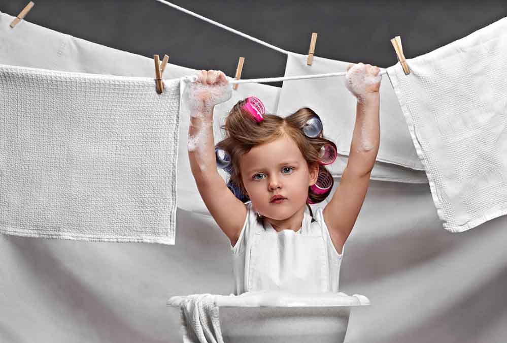 Як правильно прати дитячі речі і дитяче постільна білизна: в пральній машині і в ручну